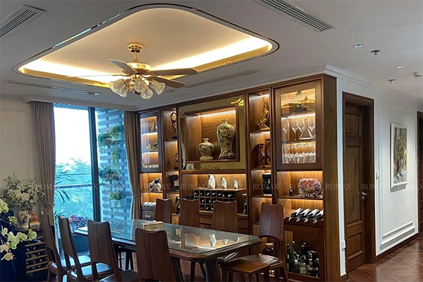 Xu Hướng Thiết Kế Tủ Bếp Gỗ Óc Chó Mới Nhất 2025