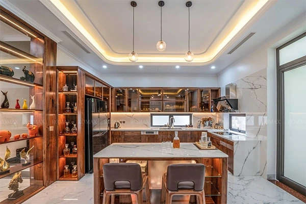 Báo Giá Tủ Bếp Gỗ Óc Chó [Cập Nhật 2025]: Các Yếu Tố Ảnh Hưởng