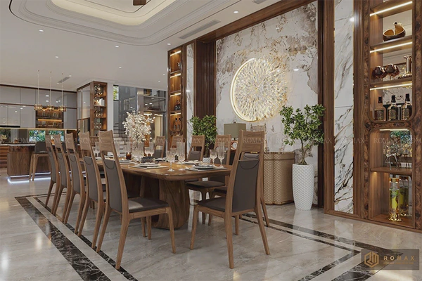 Bàn ăn gỗ óc chó BA19