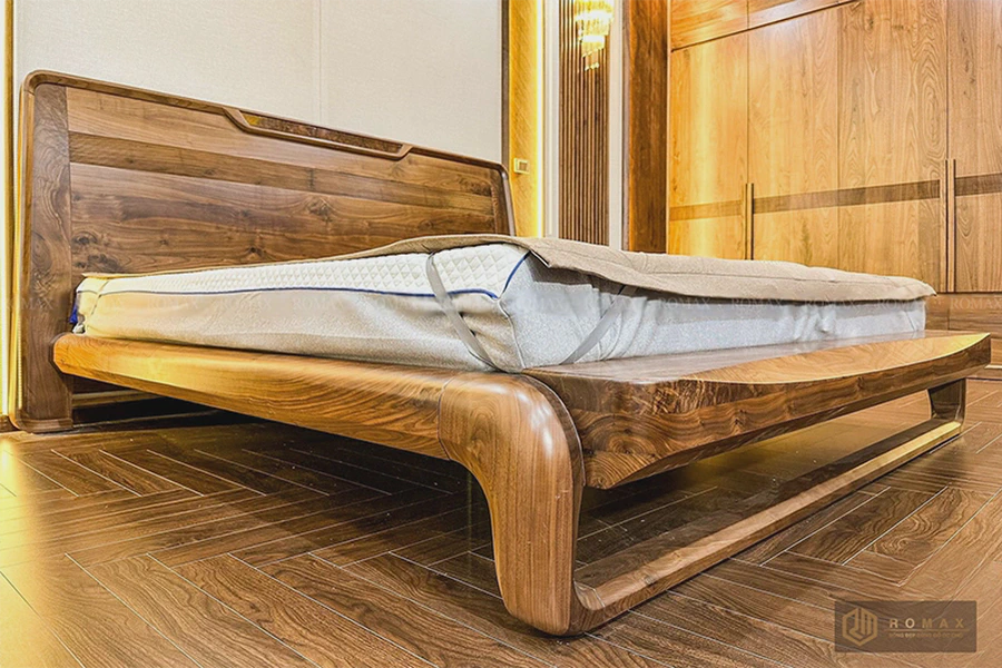 Giường ngủ gỗ óc chó GG15