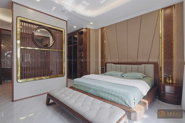 Giường ngủ gỗ óc chó GG18