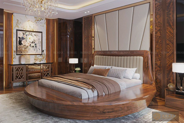 Giường ngủ gỗ óc chó GG29