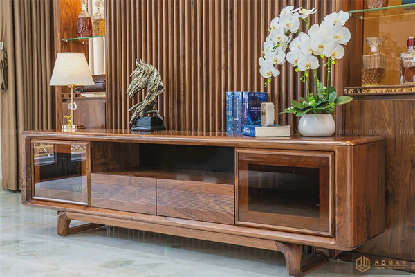 Kệ tivi gỗ óc chó KTV20