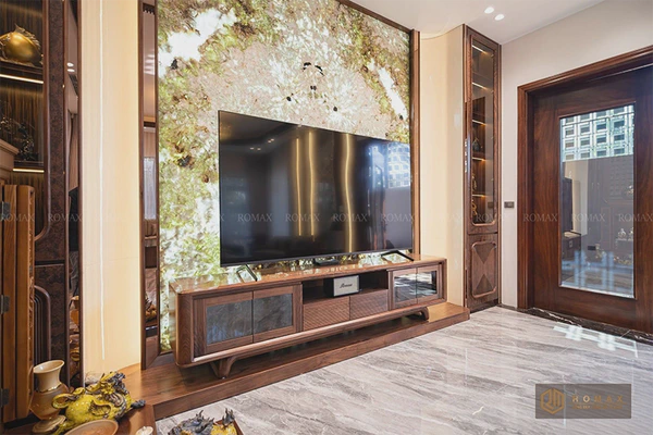 Kệ Tivi gỗ óc chó ktv13