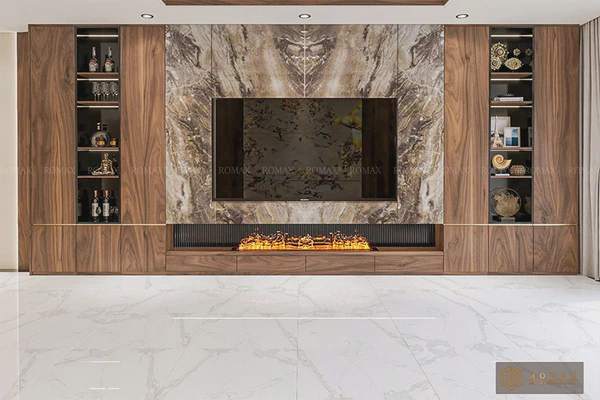 Kệ Tivi gỗ óc chó ktv14