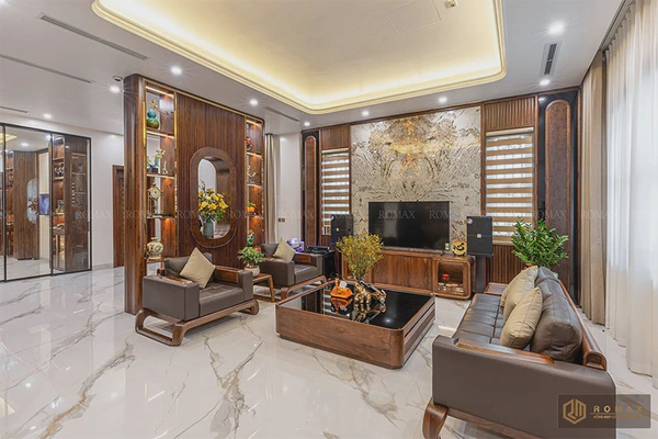 Kệ Tivi gỗ óc chó ktv8