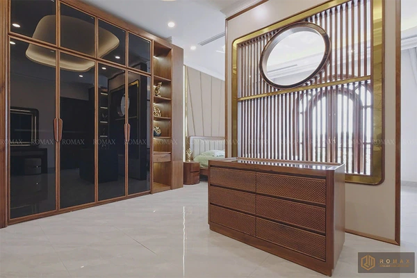 Tủ quần áo gỗ óc chó TQA18